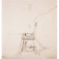 Property from a Private European Collection THADDEUS STRODE (b. 1964) BE MY CHAIR signed, titled ...