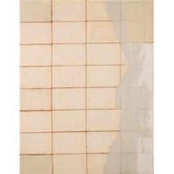 JAMES BROWN (1951-1991) STABAT MATER NO. 35 dispersion on linen 353/8 x 271/2 in. (89.9 x 69.9 cm...