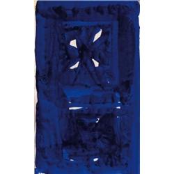 SAM FRANCIS (1923-1994) UNTITLED (SF79-1079) signed, estate stamped and numbered twice "SF60-1277...