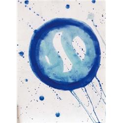 SAM FRANCIS (1923-1994) UNTITLED (SF60-1197) signed, estate stamped and numbered and dated "Sam F...