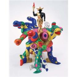 NIKI DE SAINT PHALLE (1930-2002) LABYRINTH OF LOVE signed and numbered of eight "Niki de St. Phal...