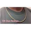Image 1 : 10K GOLD NECKLACE