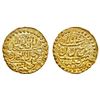SAFAVID: Sultan Husayn (1694-1722), AV Ashrafi (3.45g), Isfahan, AH 1134. A-2669. About uncirculated
