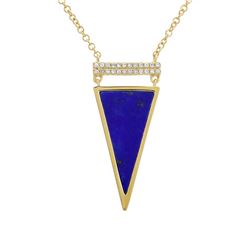 14KT Yellow Gold Gemstone Necklace -# 7972