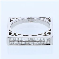14KT White Gold Ladies Diamond Ring -# 9333