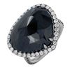 Image 1 : 18KT White Gold Diamond Ring -# 483