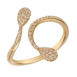 14KT Yellow Gold Women's Diamond Ring -# 7602-1