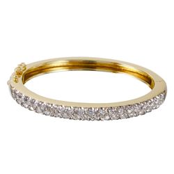 14KT Yellow Gold Diamond Bracelet -# 1243