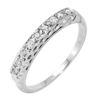 Image 1 : Platinum Diamond Wedding Band -# 445