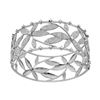 Image 1 : 18KT White Gold Diamond Bangle Bracelet -# 6478-1