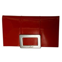Roger Vivier Purse Red Patent Leather with Bag  -# 636