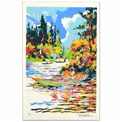 Xochomilco Limited Edition Serigraph (24" x 36") by Paul Blaine Henrie (1932-1999), from an AP Editi