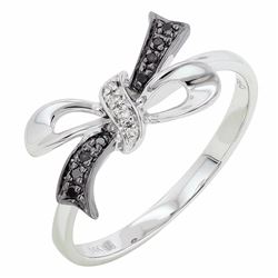 14KT White Gold Women's Diamond Ring -# 6009