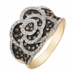 14KT  Gold Women's Diamond Ring -# 5984-1