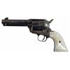 Image 2 : Colt Single Action Army .45 with Steer Head Grips Serial no. 343056  .45  4 3/4" barrel in good cond