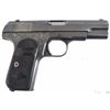 Image 1 : Factory Engraved Colt Model 1903 Pocket Hammerless Ser. no. 93267 .32 caliber factory engraved in go