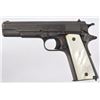 Image 2 : Colt Model 1911 with Steer Head Grips Serial no. 389249 .45 marked United States Property. Mother of