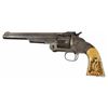 Image 1 : Factory Engraved Smith & Wesson 2nd Model American Serial no. 16227 .44  8" barrel. In good conditio
