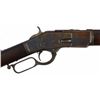Image 4 : Winchester 1873 Rifle Early First Model Serial No. 1706   30" octagon barrel, raised thumb print dus