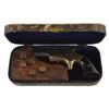Image 6 : Cased Southerner Single Shot Derringer In Original case and .41 rimfire ammunition