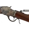 Image 4 : Winchester Model 1885 .32-40 Target Rifle Serial no. 33074  30" octagon Barrel with peep site. 80% o