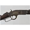 Image 2 : Winchester Model 1873 Rifle Serial no. 31005  26" half round / octagon barrel, thumb print dust cove