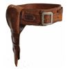 Image 1 : Shelton Payne El Paso Texas Marked Belt & Holster Double loop holster for a Colt Model 1873 SAA 7 1/