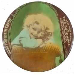 Buckhorn Saloon Advertising Pocket Mirror Buckhorn Saloon, Corpus Christi, Texas.