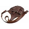 Image 6 : Tooled Leather Colt 1911 Satchel Holster Maker unknown. extensively tooled