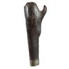 Image 1 : California Open Top Carved Eagle Holster Unmarked. deep carved eagle design with silver tip. Colt 18