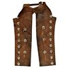 Image 1 : Antique Heart Concho Shotgun Chaps Maker unknown.
