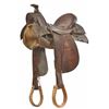 Image 2 : Blaine & Prewitt Taylor Texas Marked Early Saddle Maker marked throughout