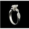 Image 4 : 1.30 ctw Diamond Ring - 18KT White Gold