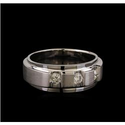 14KT White Gold 0.43 ctw Diamond Ring