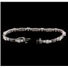 Image 3 : 14KT White Gold 2.71 ctw Diamond Bracelet