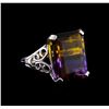 Image 1 : 15.27 ctw Ametrine Ring - 14KT White Gold