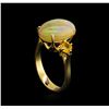 Image 4 : 4.67 ctw Multi Gemstone Ring - 14KT Yellow Gold