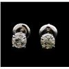 Image 1 : 1.91 ctw Diamond Earrings - 14KT White Gold