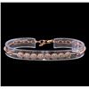 Image 1 : 1.95 ctw Diamond Bracelet - 14KT Rose Gold