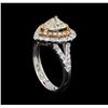 Image 4 : 1.85 ctw Diamond Ring - 18KT White Gold