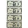 Image 1 : 1953 $5 Silver Certificate Currency Lot of 4