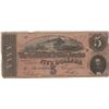 Image 1 : 1864 $5 Confederate States of America Bank Note