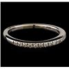 Image 1 : 0.20 ctw Diamond Ring - 14KT White Gold