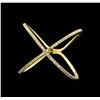 Image 2 : 0.18 ctw Diamond Ring - 14KT Yellow Gold