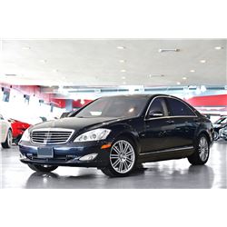 2007 Blue Mercedes-Benz S-Class S600 Sedan