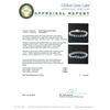 Image 4 : 14.82 ctw Blue Sapphire and Diamond Bracelet - 14KT White Gold
