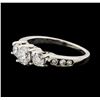 Image 1 : 0.75 ctw Diamond Ring - 14KT White Gold
