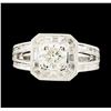 Image 2 : 2.89 ctw Diamond Ring - 18KT White Gold
