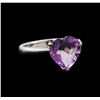 Image 1 : 3.23 ctw Amethyst Ring - 18KT White Gold