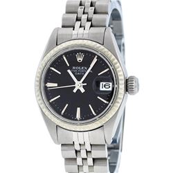 Rolex Stainless Steel DateJust Ladies Watch